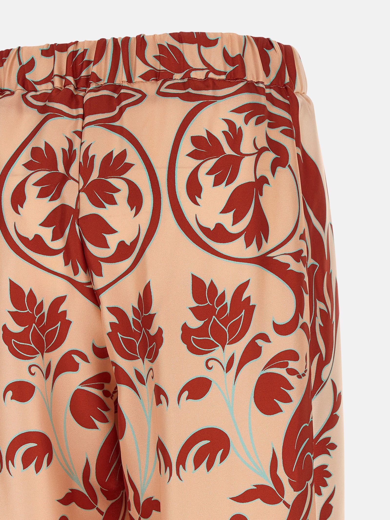 Elena pants Pink Silk