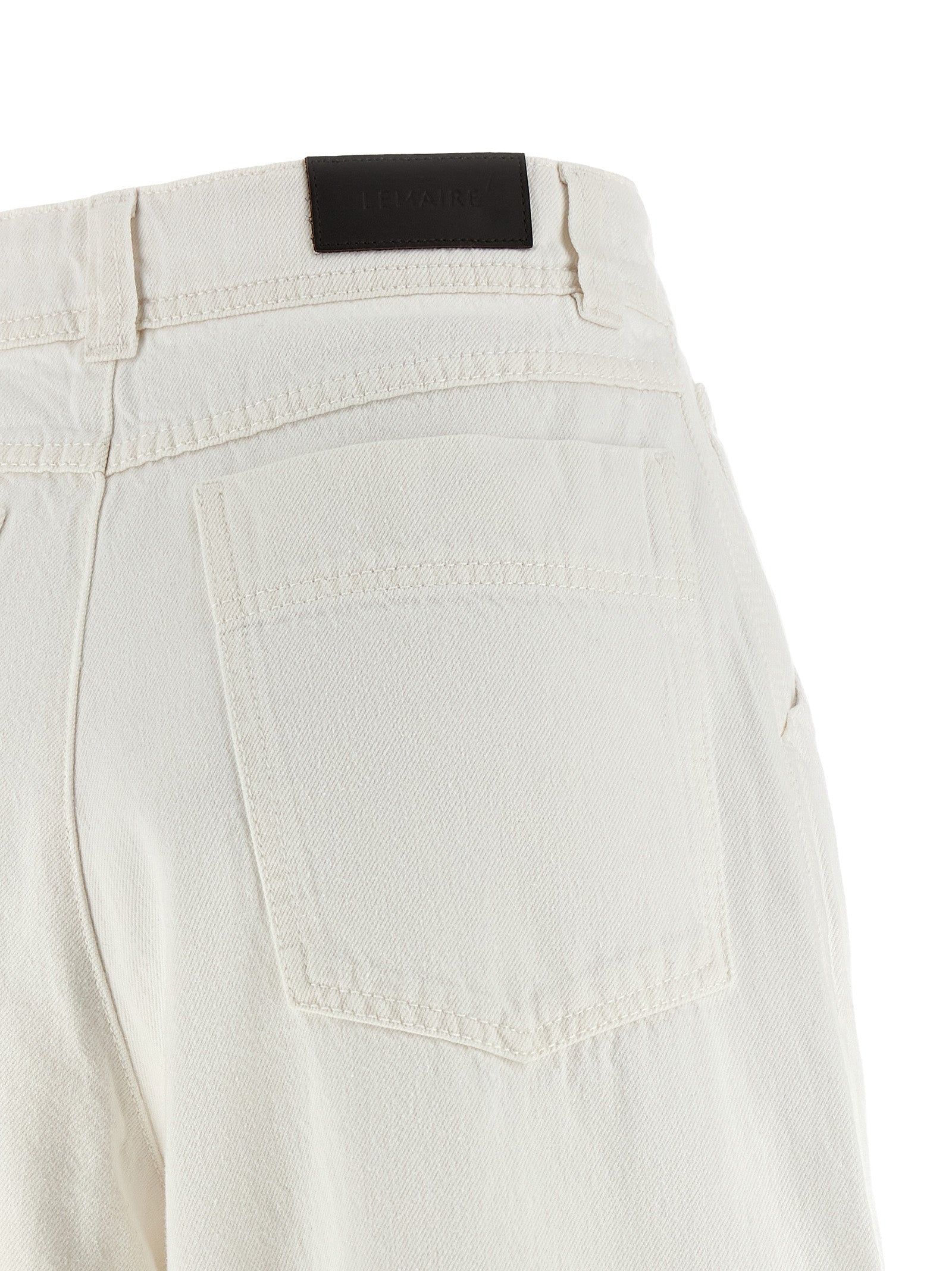 Denim pants White Cotton