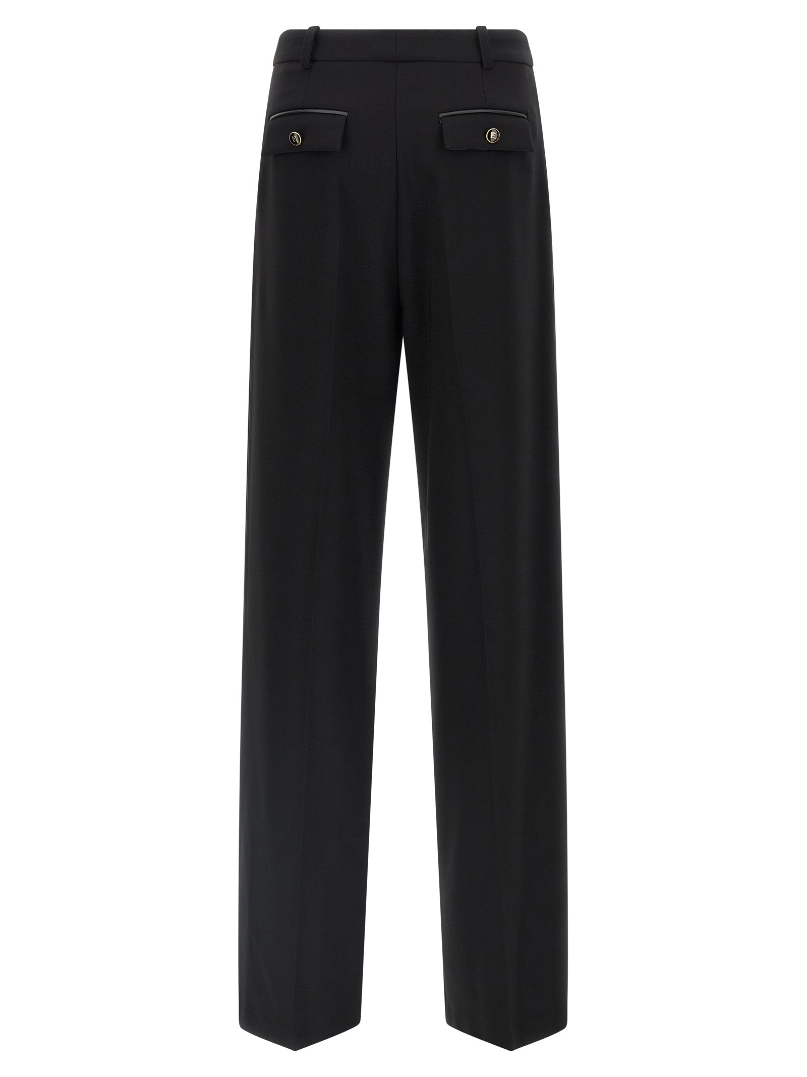 Fluid cady pants Black Polyester