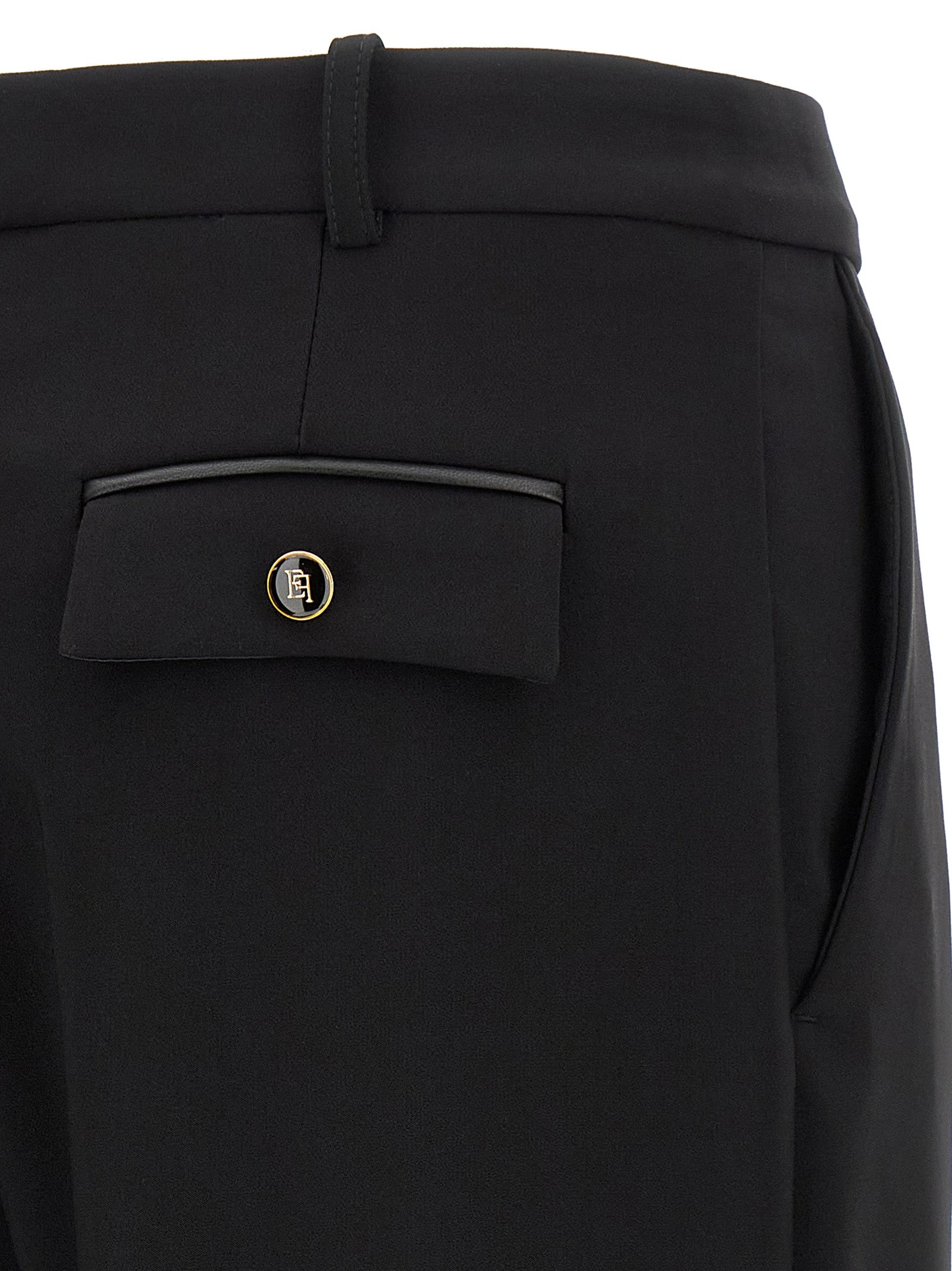 Fluid cady pants Black Polyester