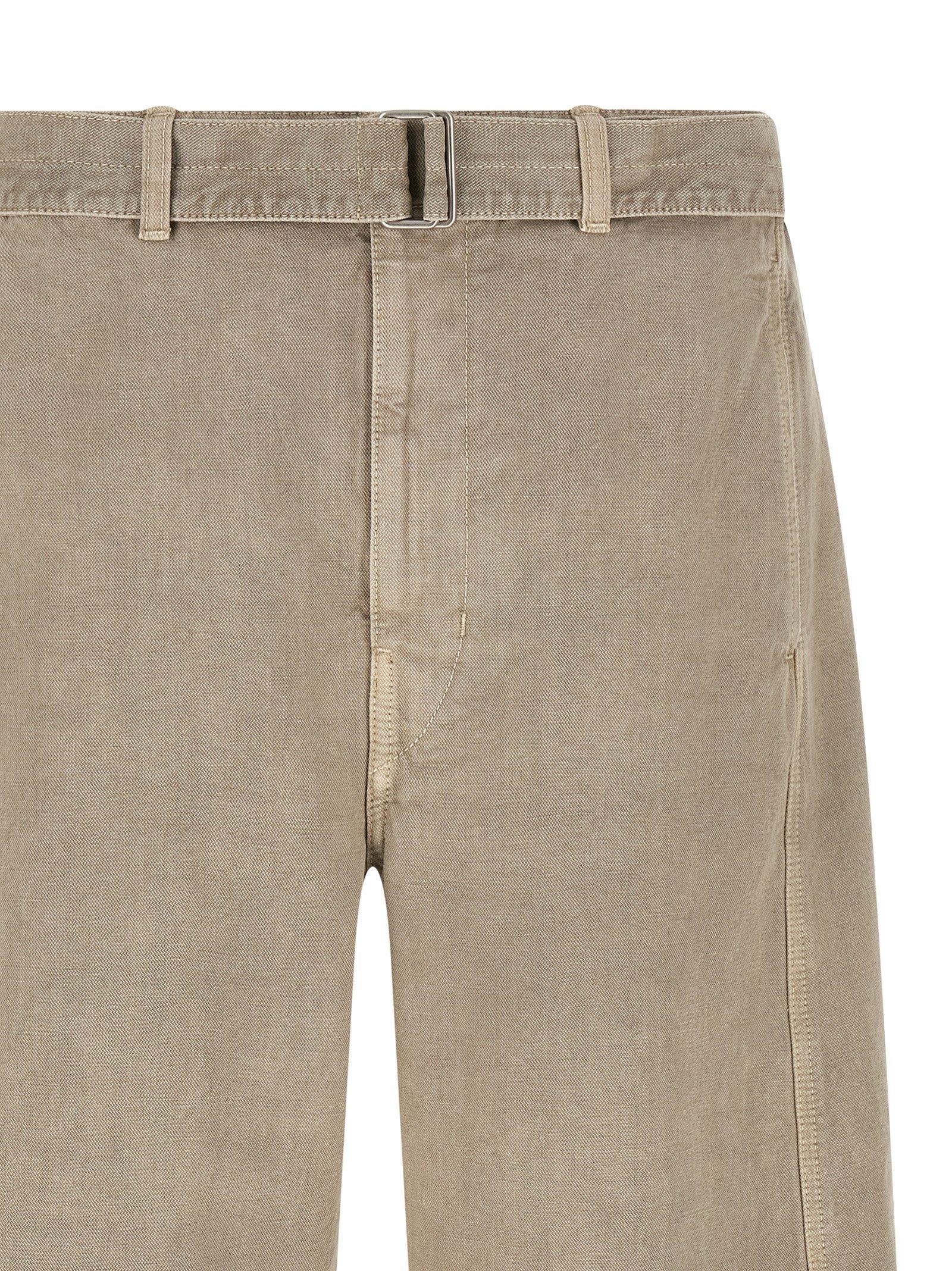 Denim Bermuda Shorts Gray Cotton Bermuda