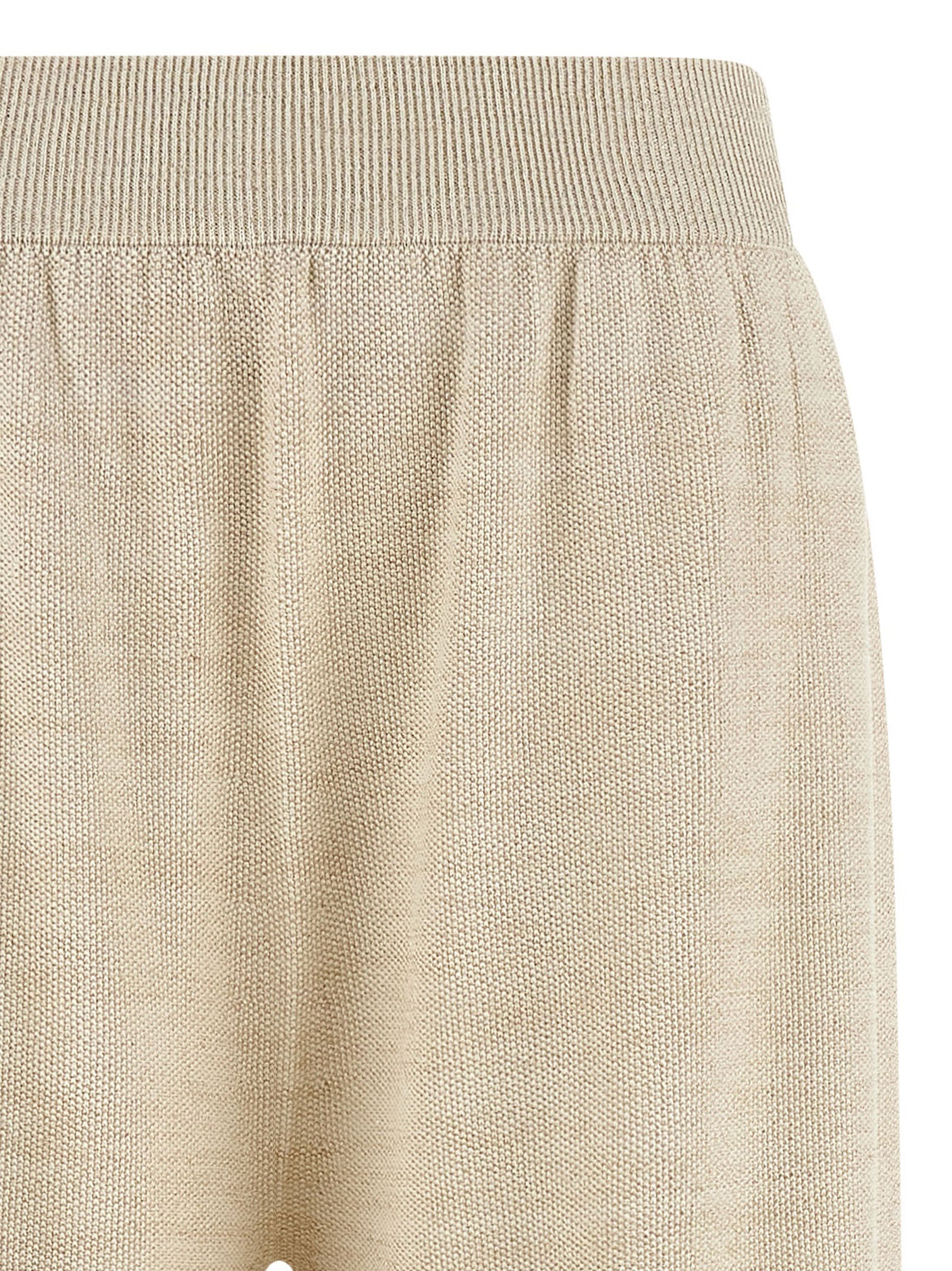 Lamé thread trousers Gold Pant