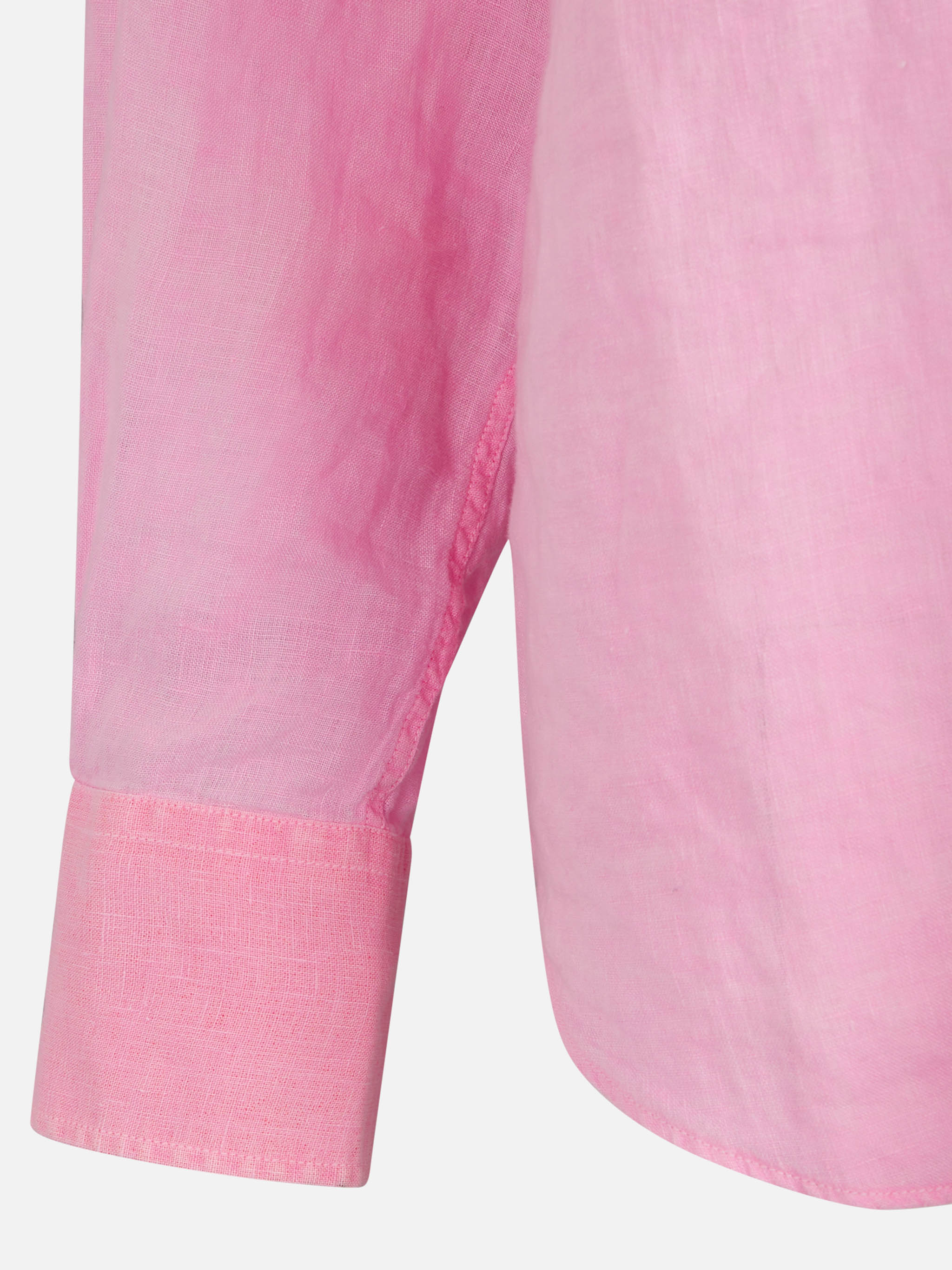 Man Water Fluo Pink Linen Pamplona Shirt