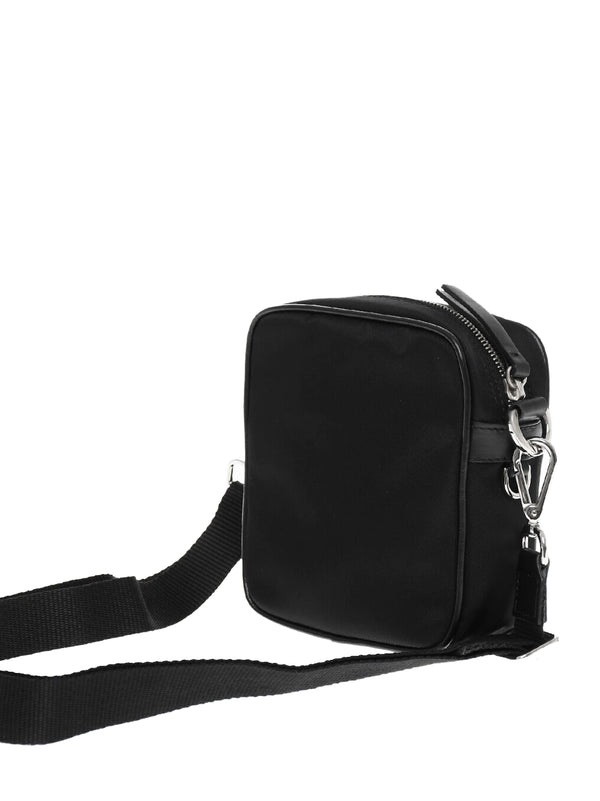 Neil Barrett Nylon twill crossbody bag in black
