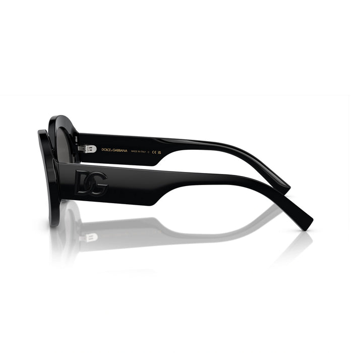 DG4448 Linea DG LOGO 501-87 Black Nero Acetate Occhiali Sole