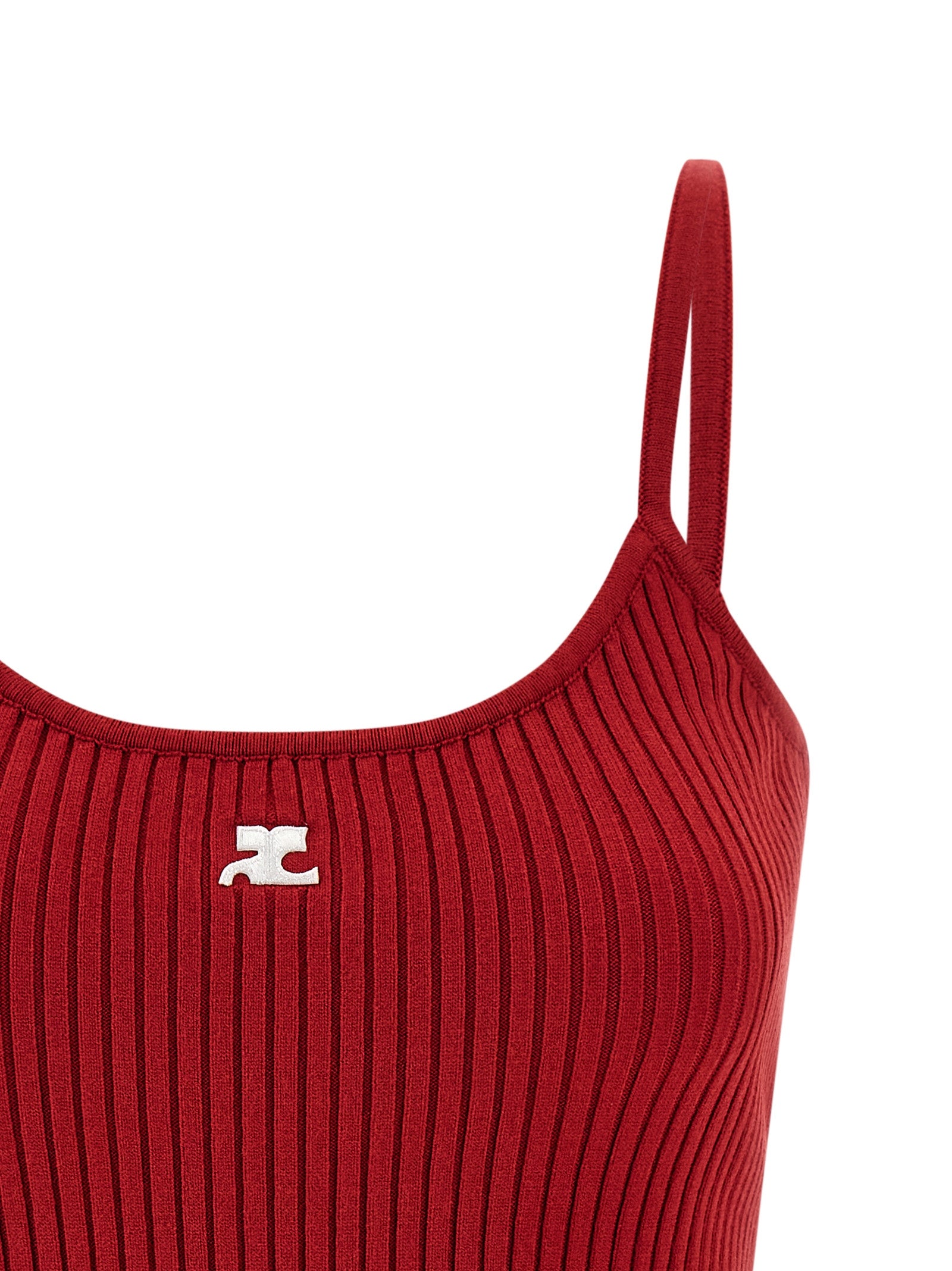 Reedition tank top Red Viscose Tops