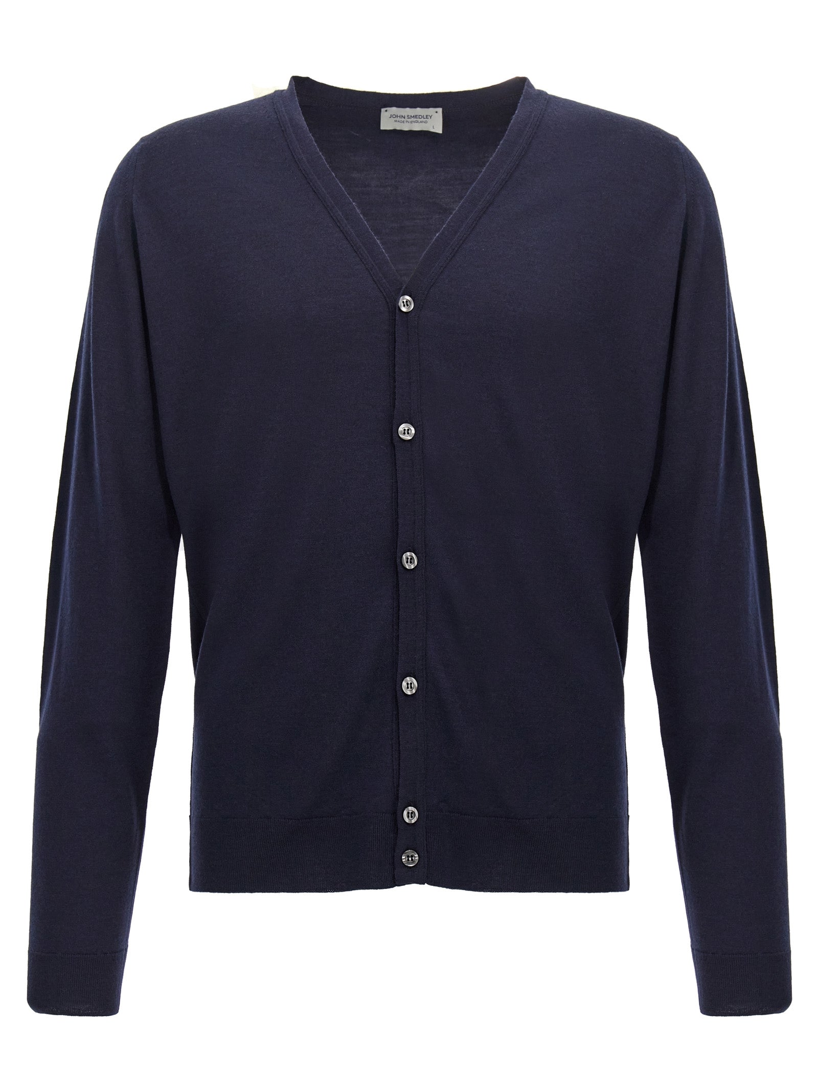 Petworth cardigan Blue Wool Sweater, Cardigans