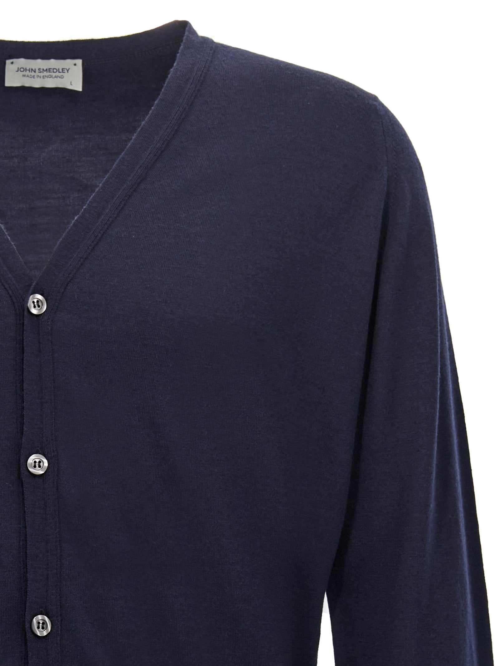 Petworth cardigan Blue Wool Sweater, Cardigans