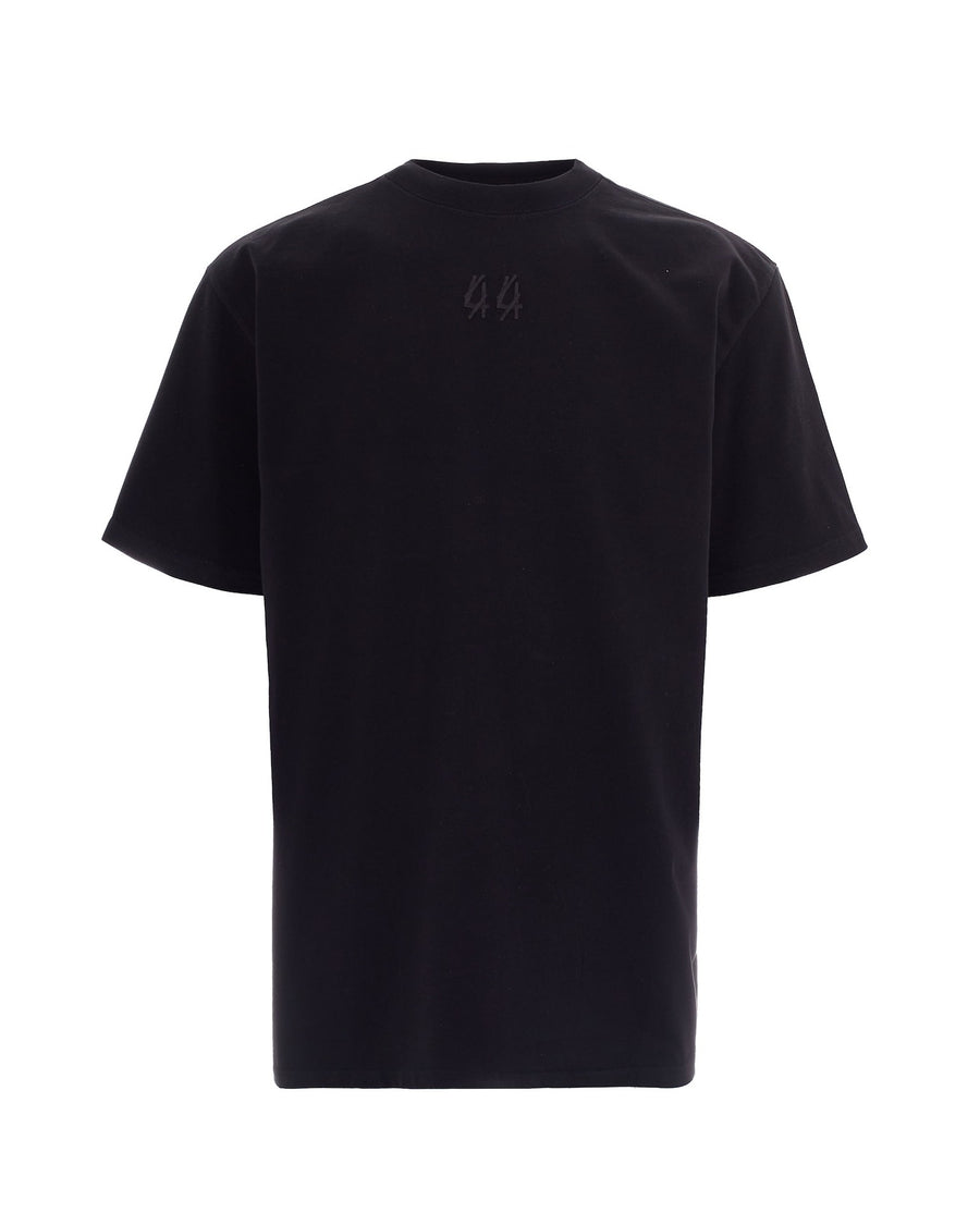 T-Shirt Classic Patch Black Cotton T-shirts