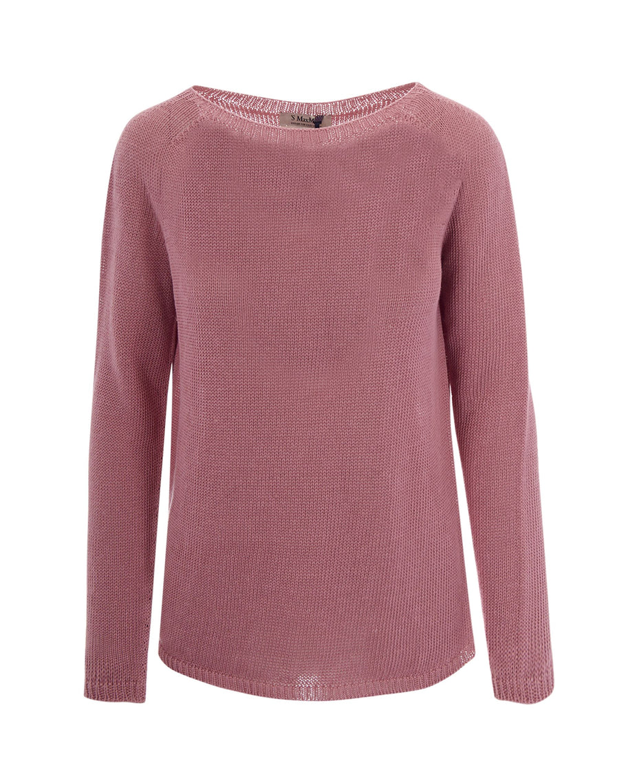 Knit Jumper Antique Rose Linen Jumpers