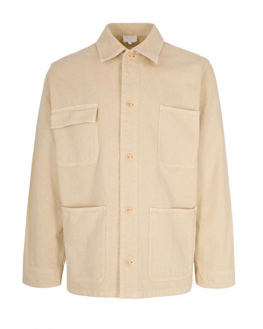 Denim Jacket Sand Organic Cotton