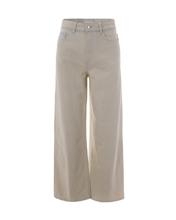Jeans Clyde Bleached Out Organic Cotton Trousers