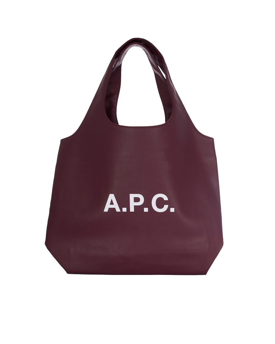 Tote Bag Ninon Aubergine Shoulder
