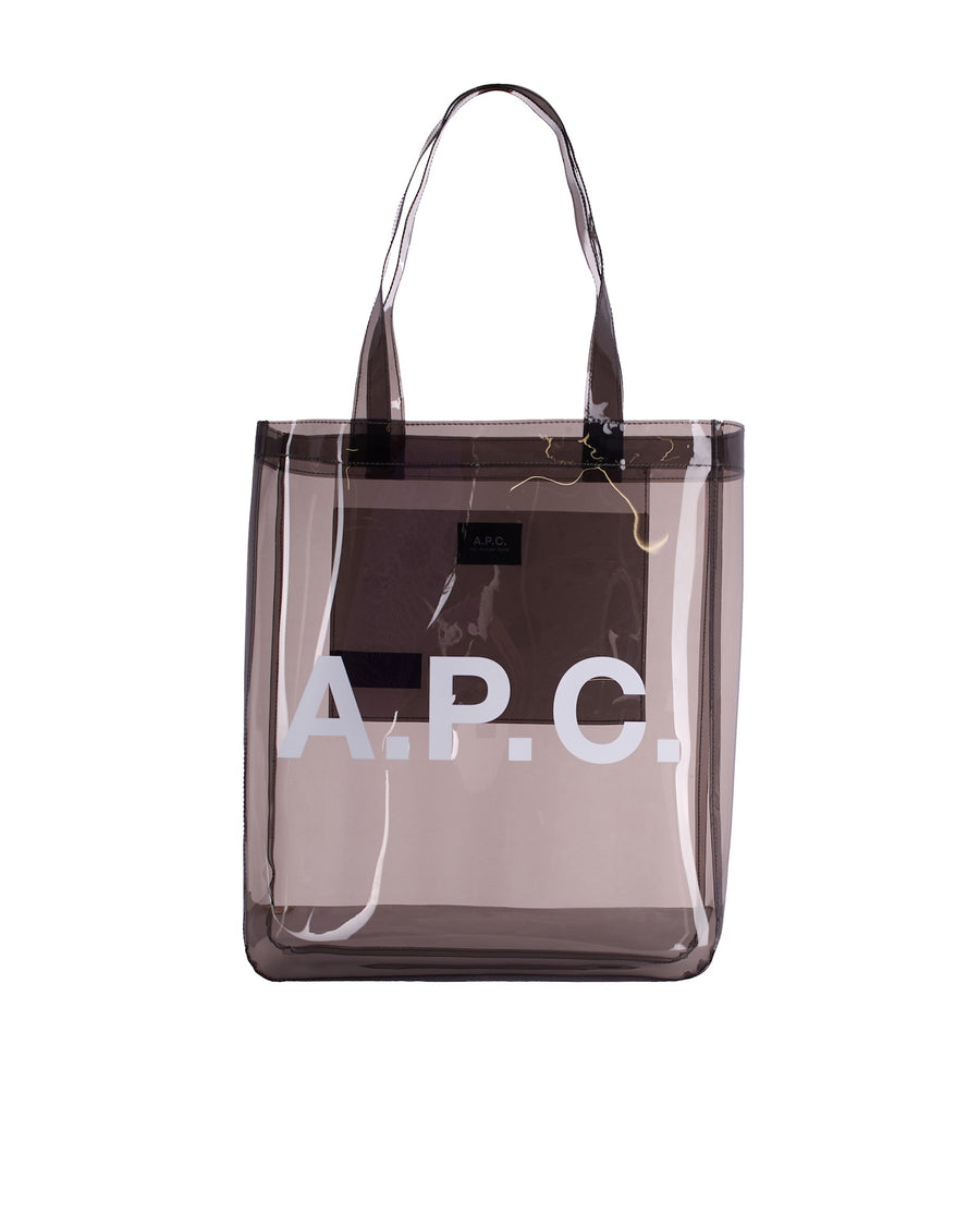 Tote Bag Lou Anthracite Thermoplastic Polyurethane Shoulder