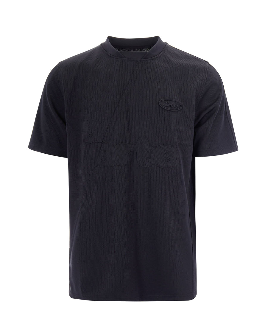 T-Shirt Football Black Polyester T-shirts