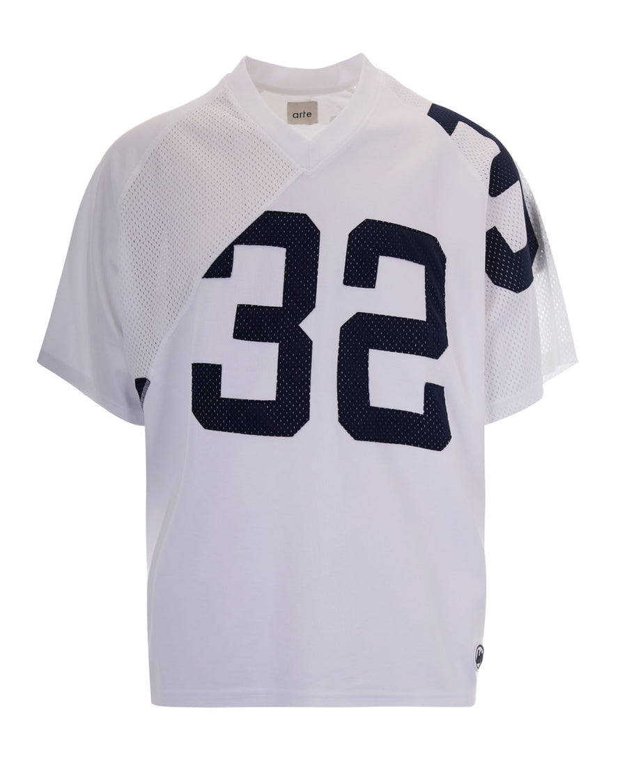T-Shirt 32 Jersey Navy-White Navy/white Polyester T-shirts