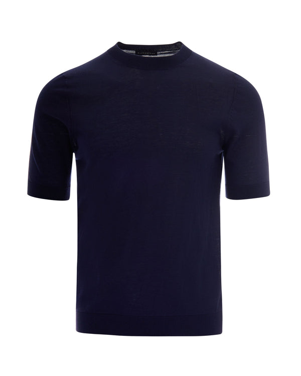 T-Shirt Knit Navy Cotton T-shirts