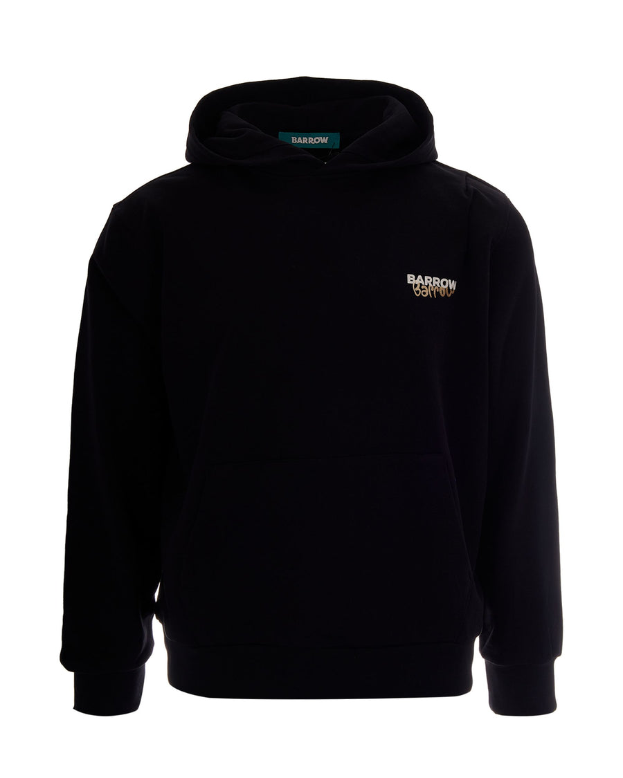 Hoodie Bear Black Cotton Sweatshirts