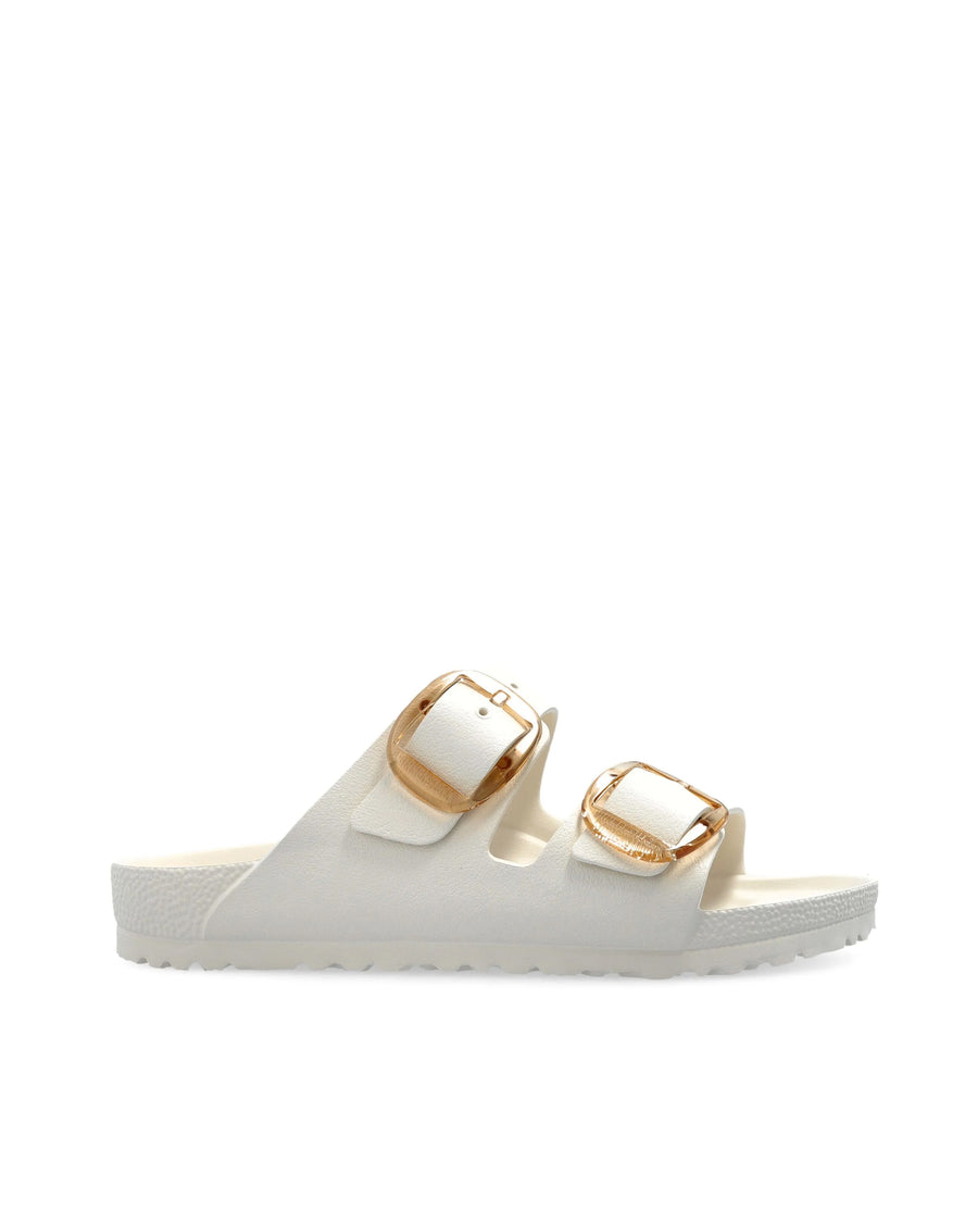 Slides Arizona Big Buckle Eggshell Slippers