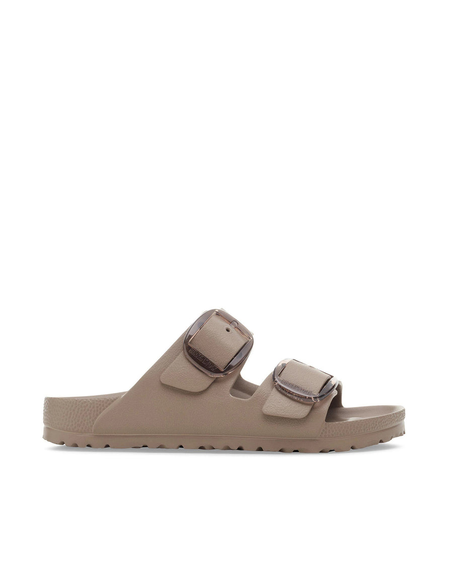 Sandals Arizona Big Buckle Grey Taupe Slippers