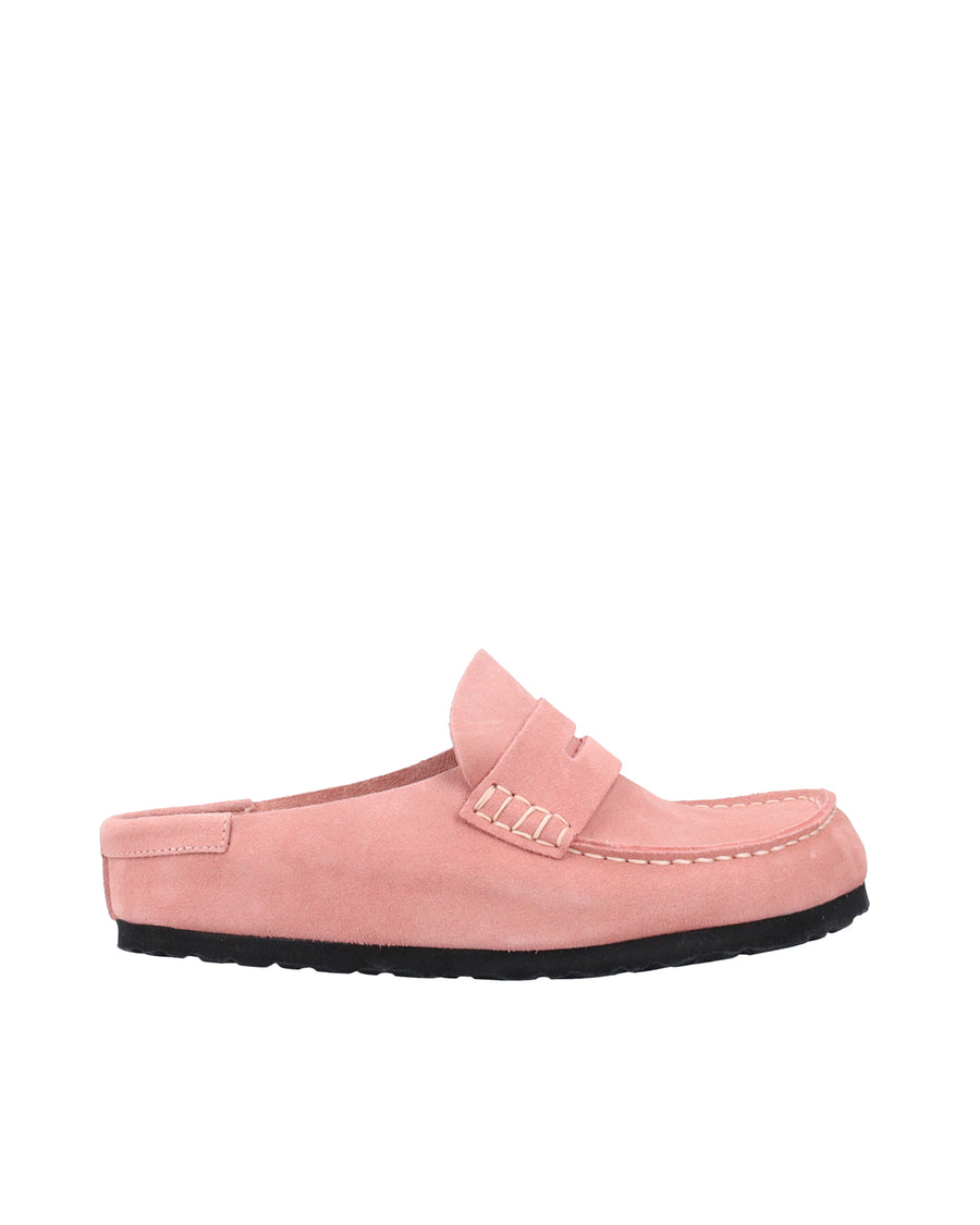 Moccasin Naples Wrapped Pink Clay Slippers
