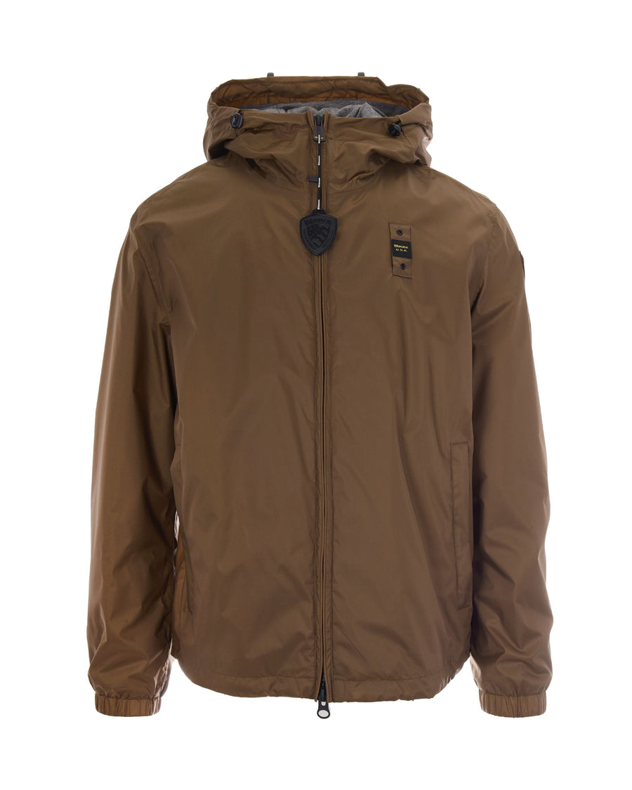 Windbreaker Carruth Hazelnut Polyamide Cotton Jacket