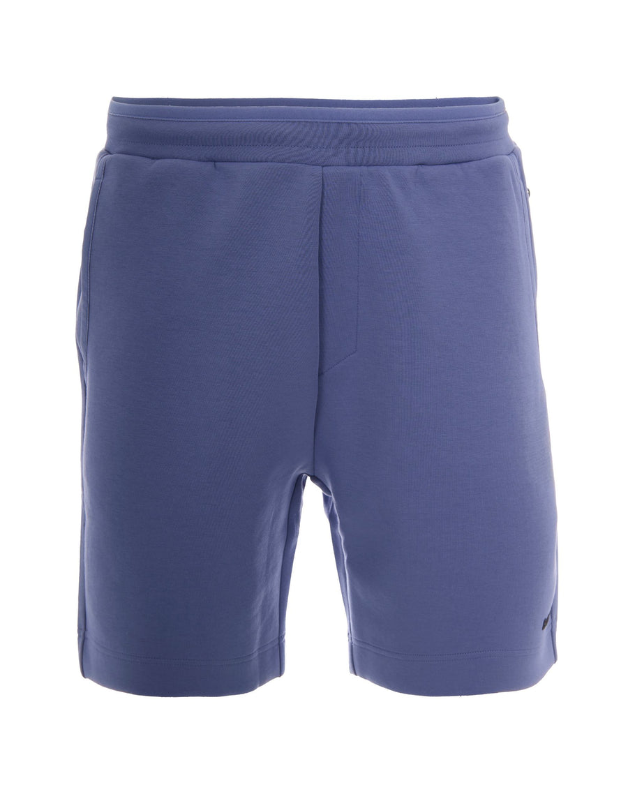 Bermuda Shorts Logo Light Pastel Blue Light/pastel Cotton Polyester Elastane
