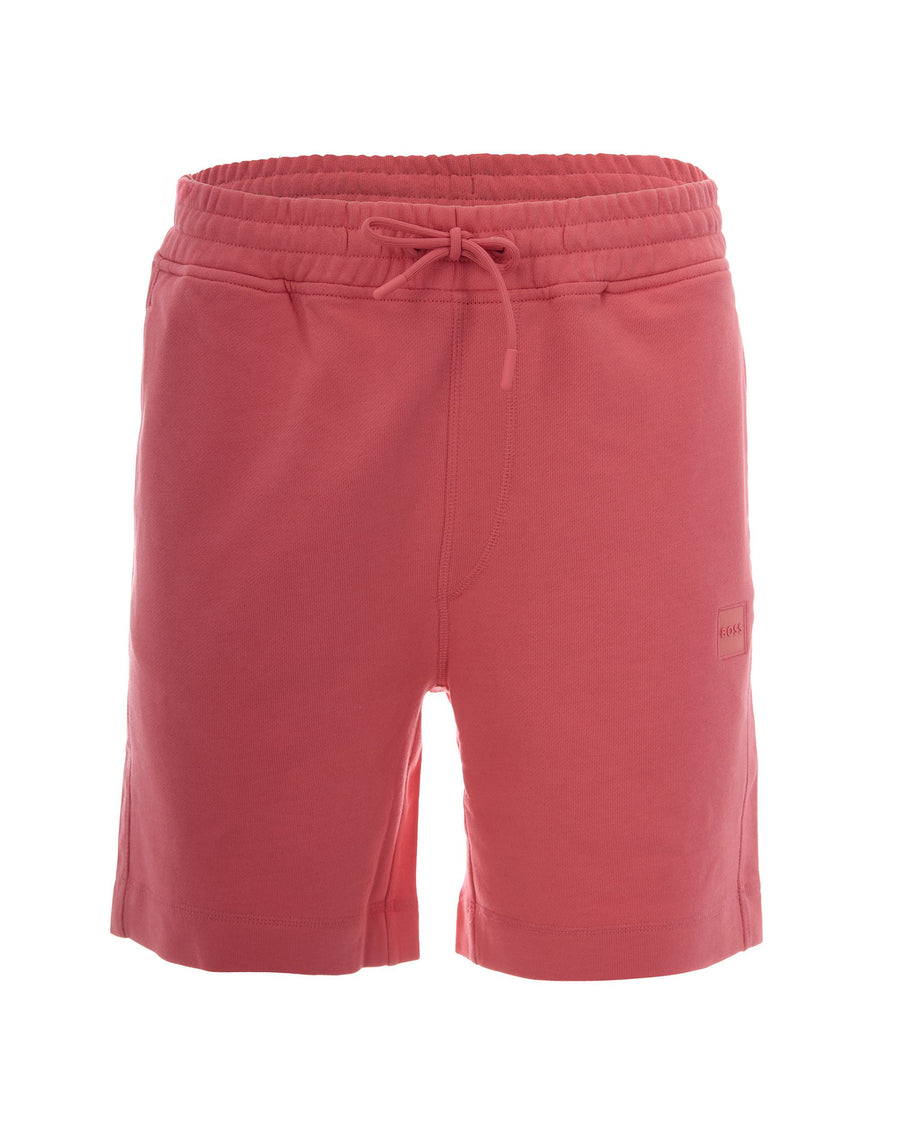 Bermuda Shorts Terry Light Pastel Red Light/pastel Cotton
