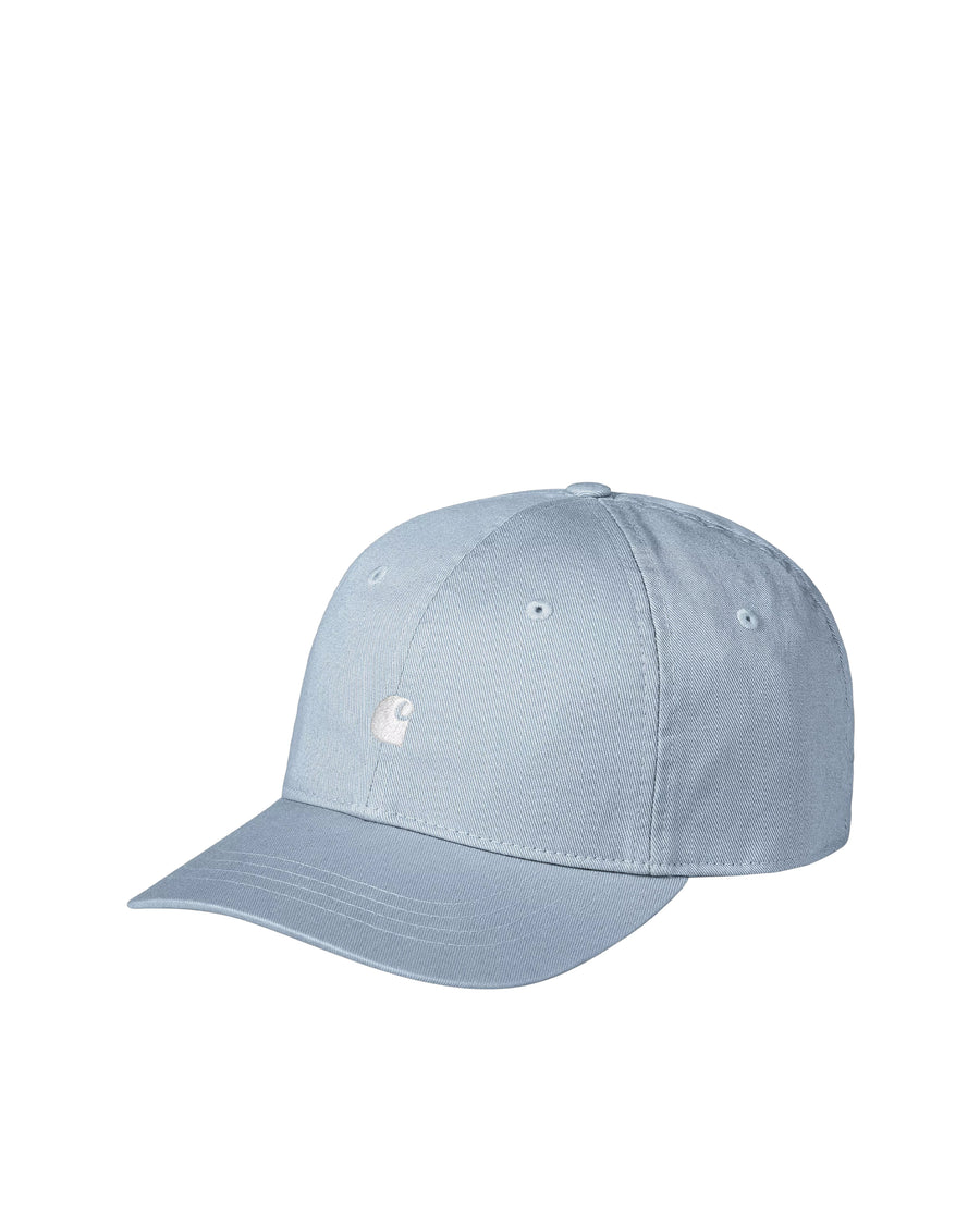 Baseball Cap Madison Logo Blue Cotton Twill Hat