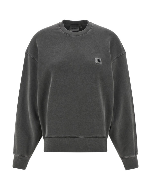 Sweatshirt Nelson Black Cotton Sweatshirts