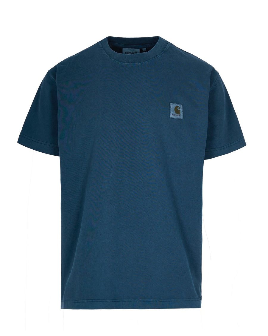 T-Shirt Vista Deep Lagoon Cotton Single Jersey T-shirts