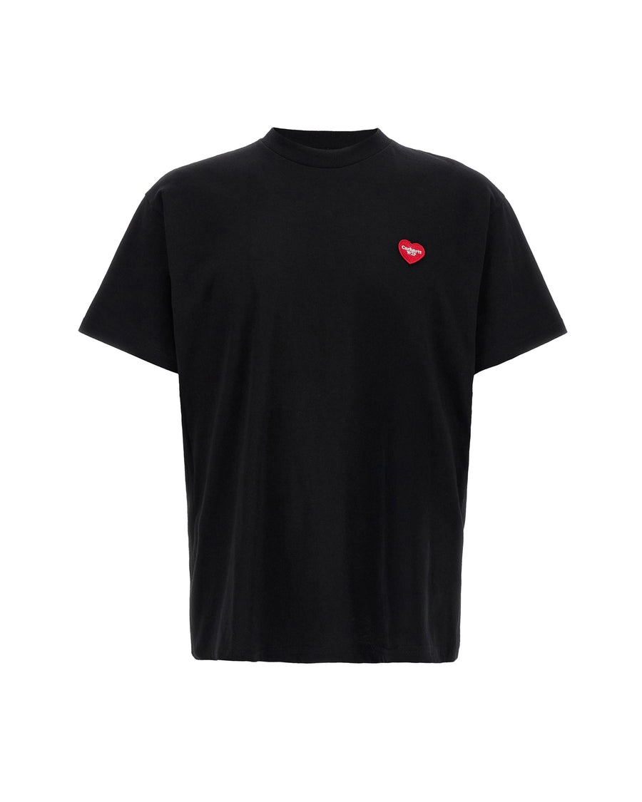 T-Shirt Heart Ii Hartt Black Cotton T-shirts