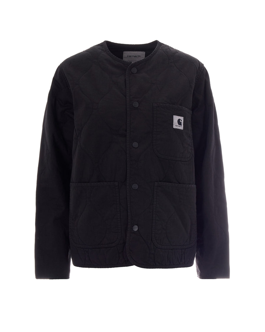 Jacket Kylan Liner Black Cotton Twill