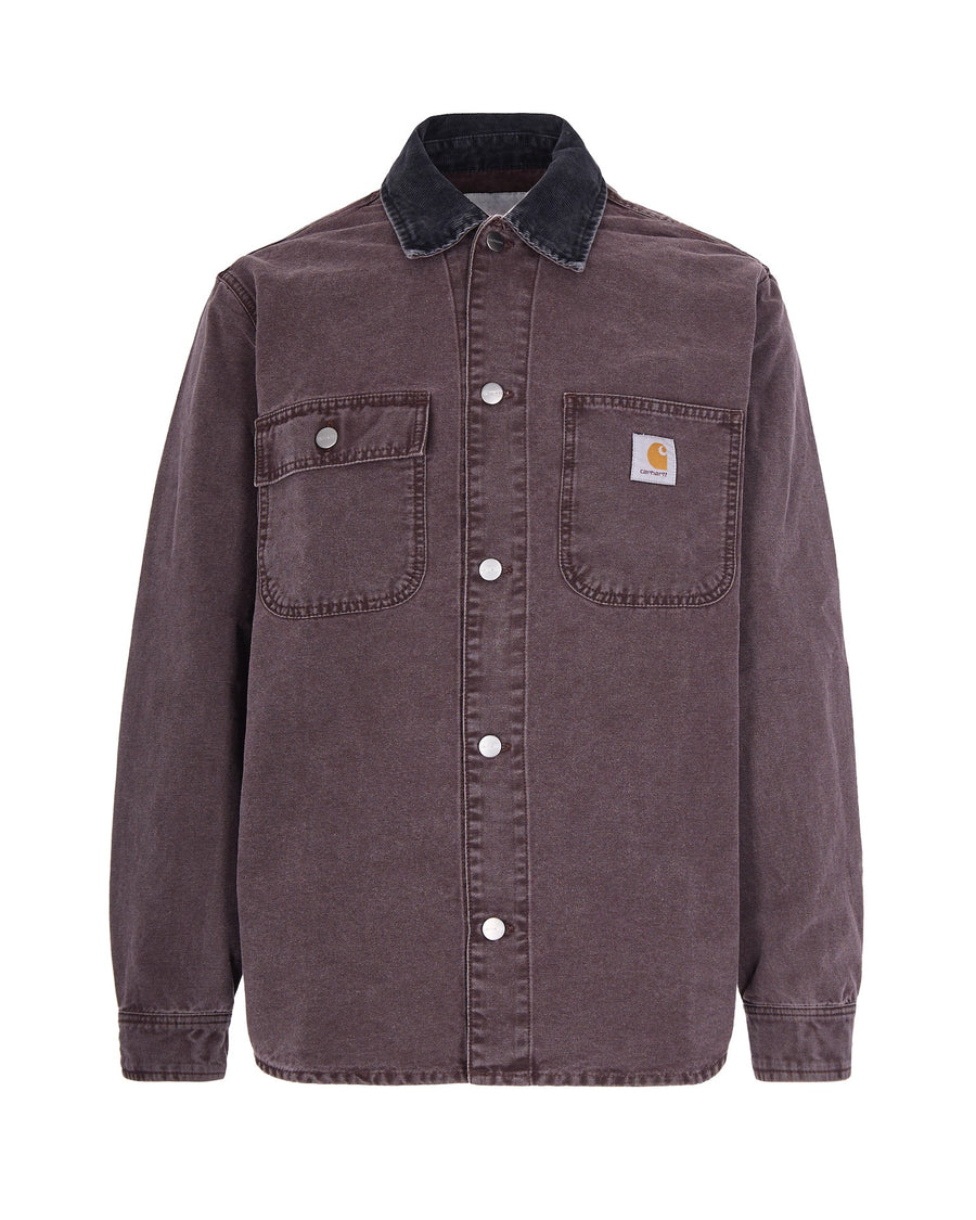 Shirt Mitch Palisander-Black Palisander/black Cotton 'hubbard' Canvas