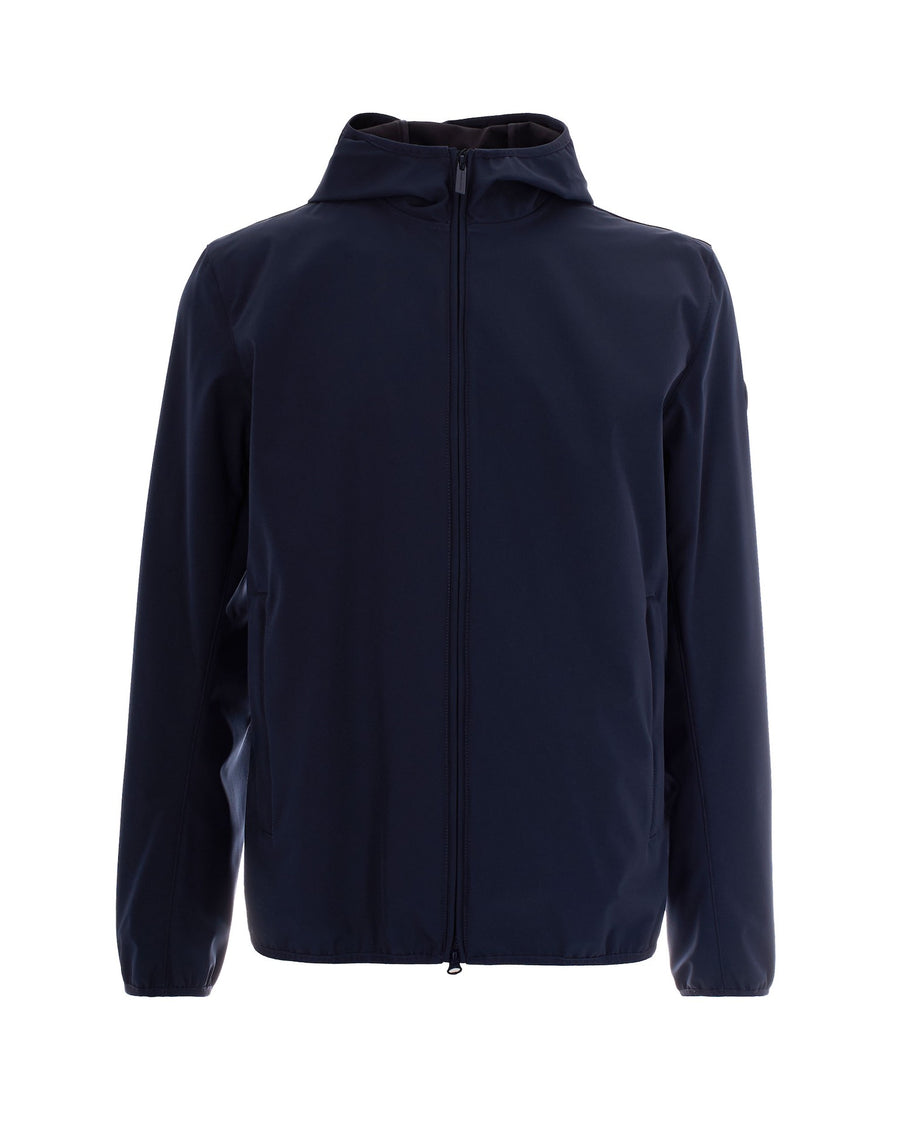 Softshell Jacket Navy Blue Polyester