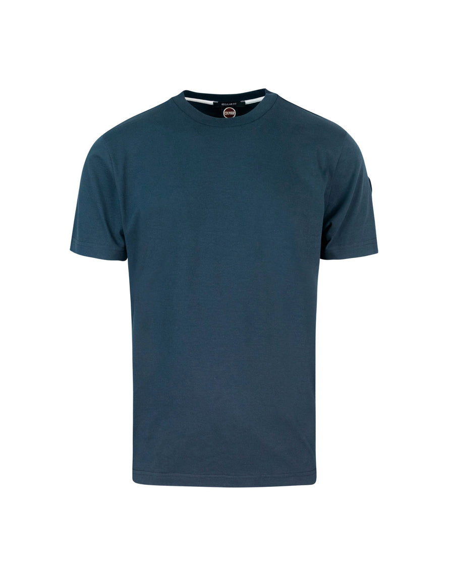 T-Shirt Short Sleeve Blue Cotton T-shirts