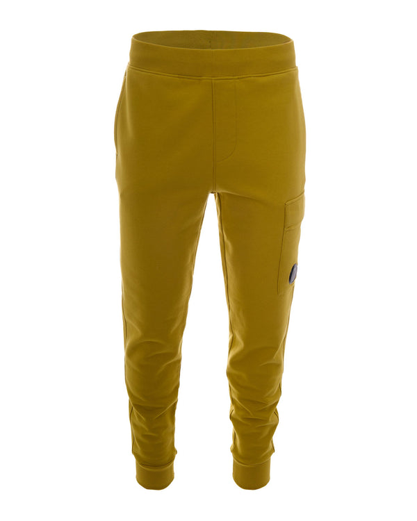 Trousers Diagonal Raised Fleece Antique Moss Cotton
