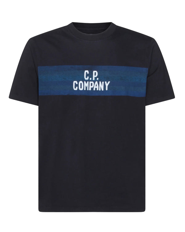 T-Shirt Striped Total Eclipse Cotton T-shirts