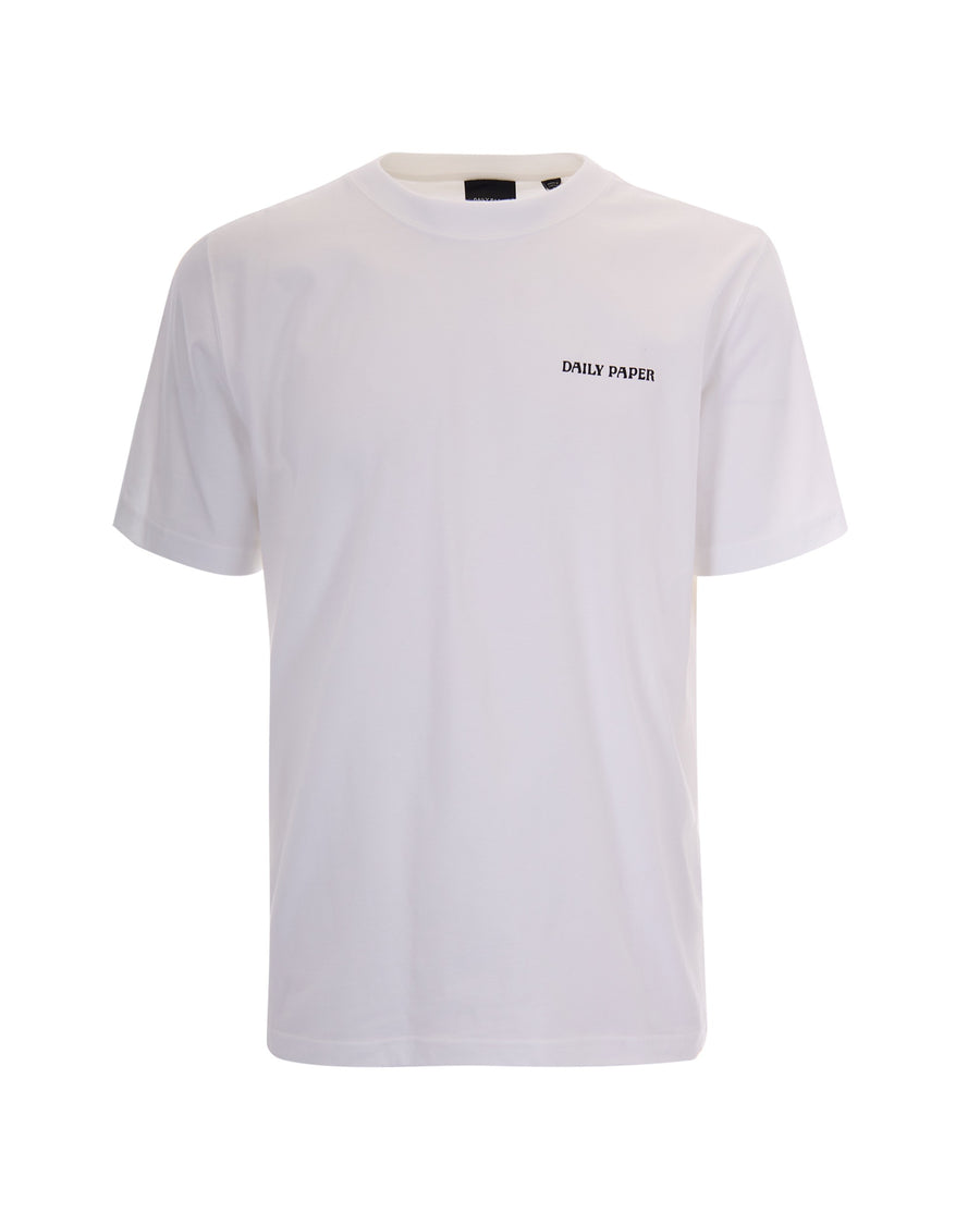 T-Shirt Chain Shield White Cotton T-shirts