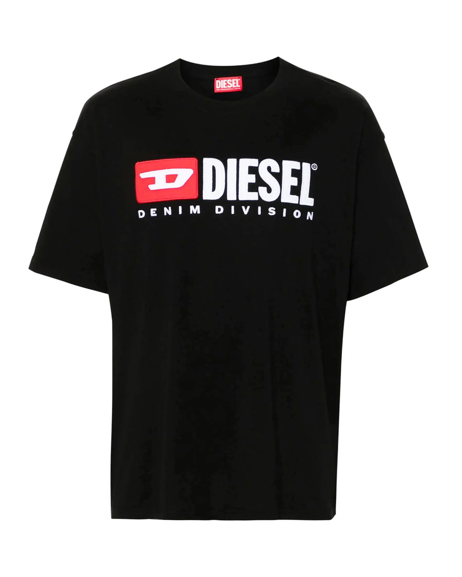 T-Shirt T-Boxt-Div Black Cotton T-shirts