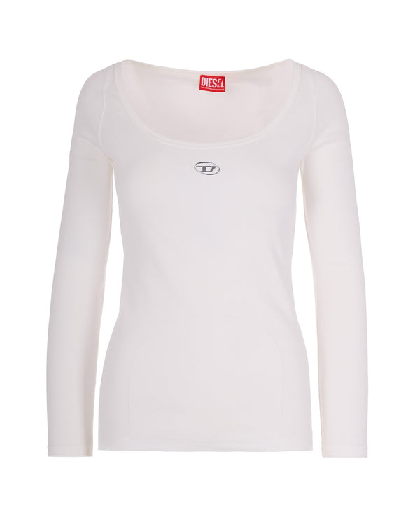 Long-Sleeve T-Shirt T-Bal-Od White Cotton T-shirts & Jerseys