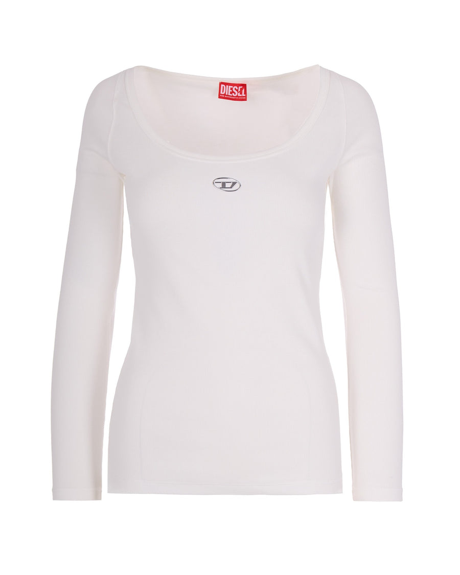 Long-Sleeve T-Shirt T-Bal-Od White Cotton T-shirts & Jerseys