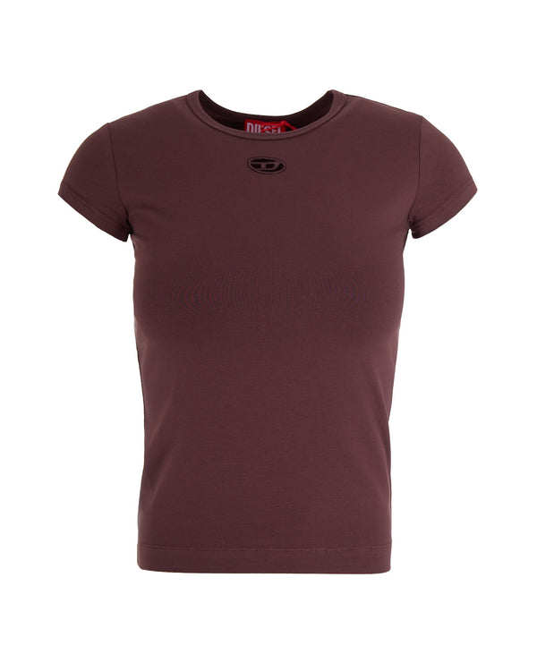 T-Shirt Angie-Od Brown Cotton T-shirts & Jerseys