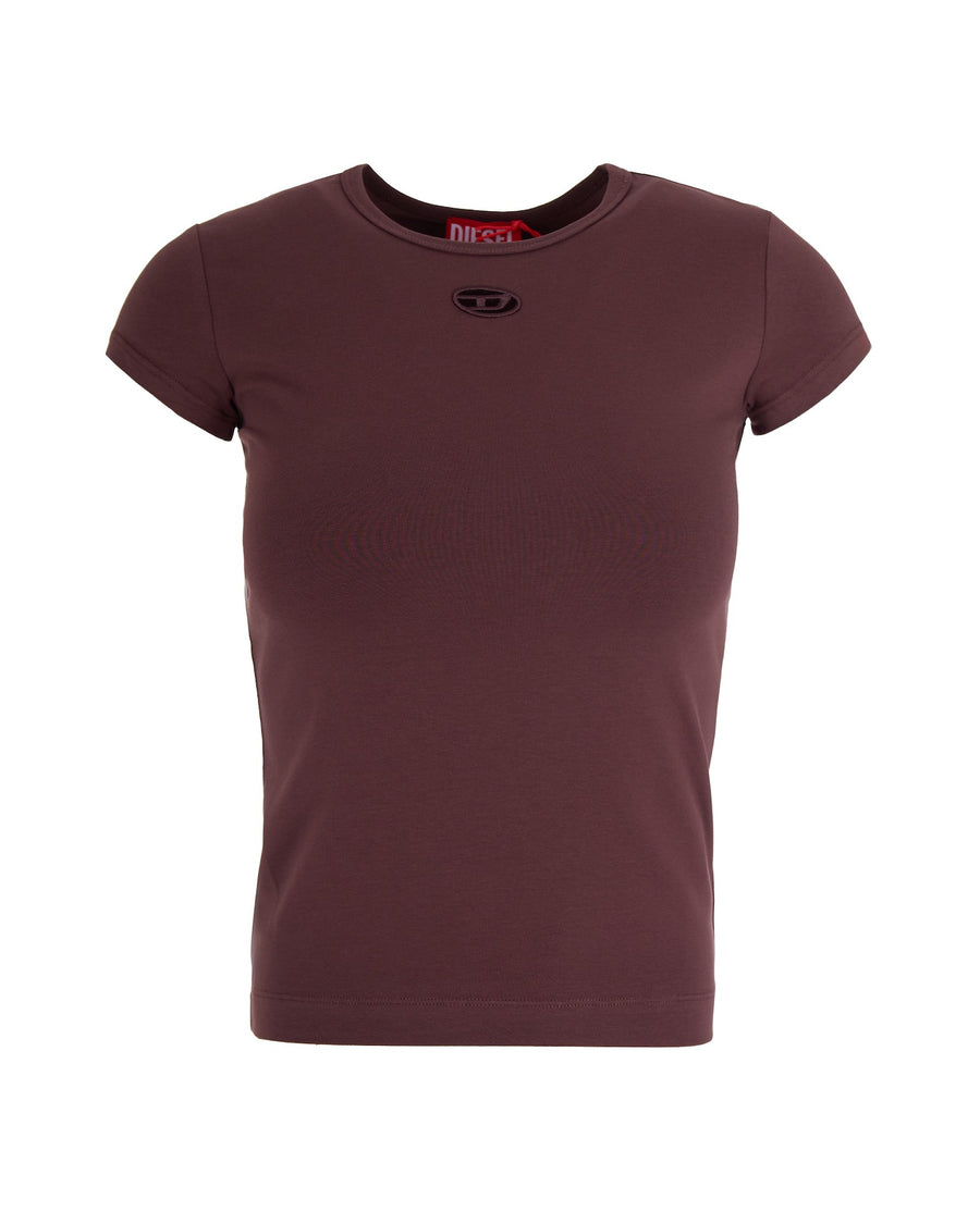 T-Shirt Angie-Od Brown Cotton T-shirts & Jerseys