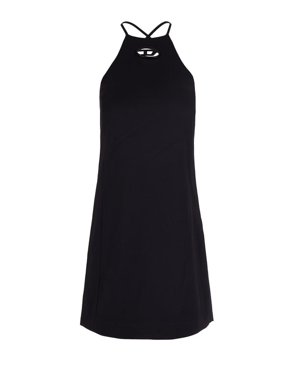 Dress D-Elma Black Polyester Evening Suits