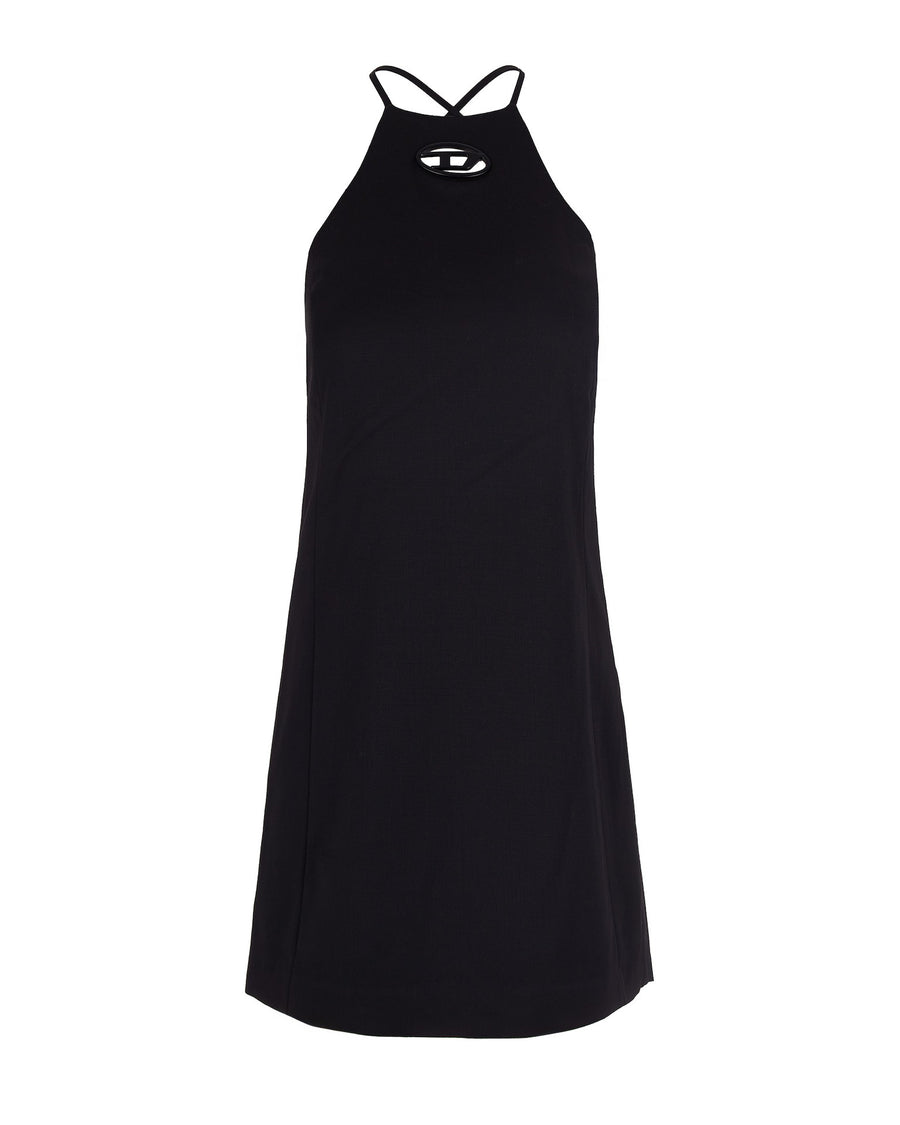 Dress D-Elma Black Polyester Evening Suits