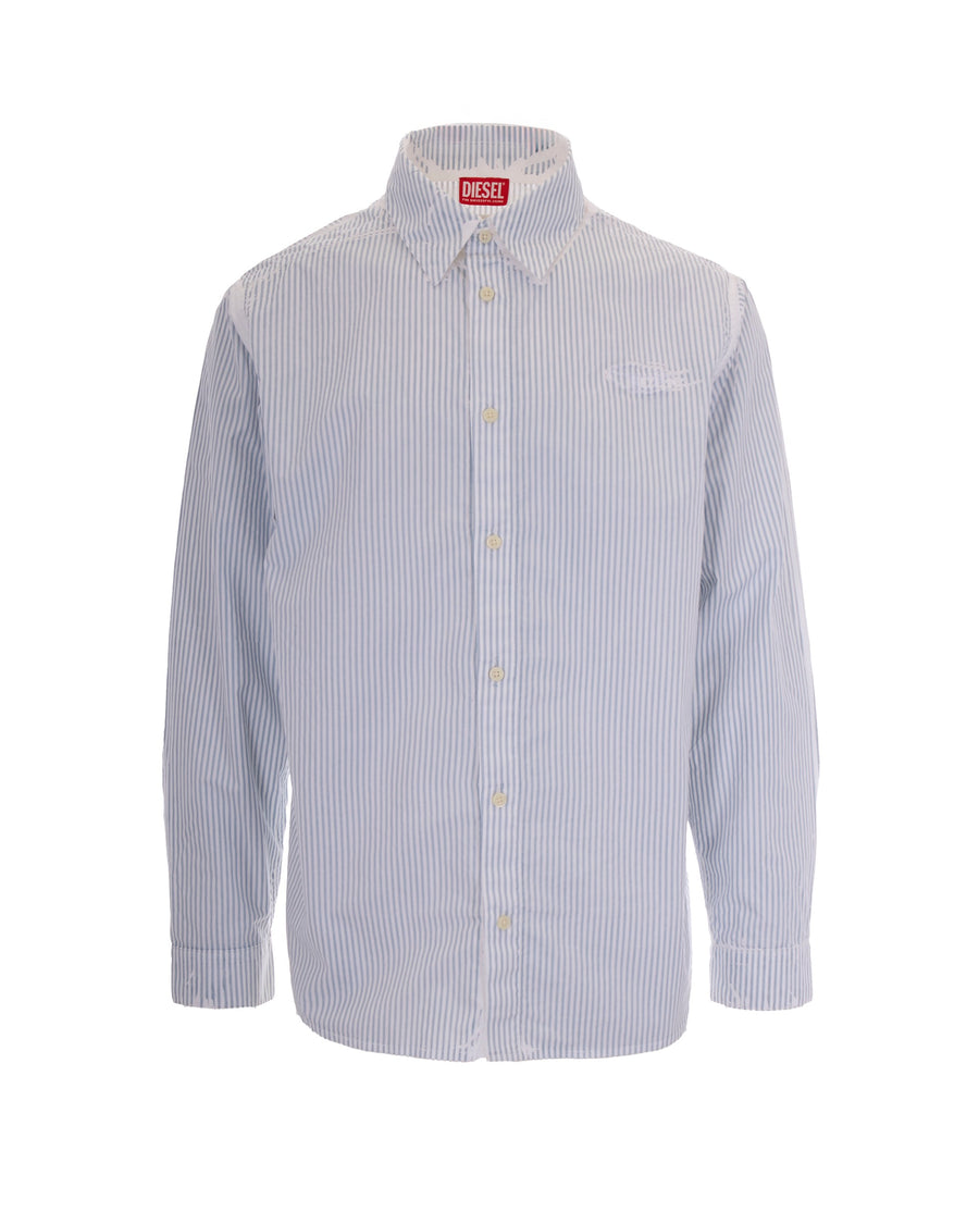Shirt S-Simply Qmbz Sky Blue Cotton