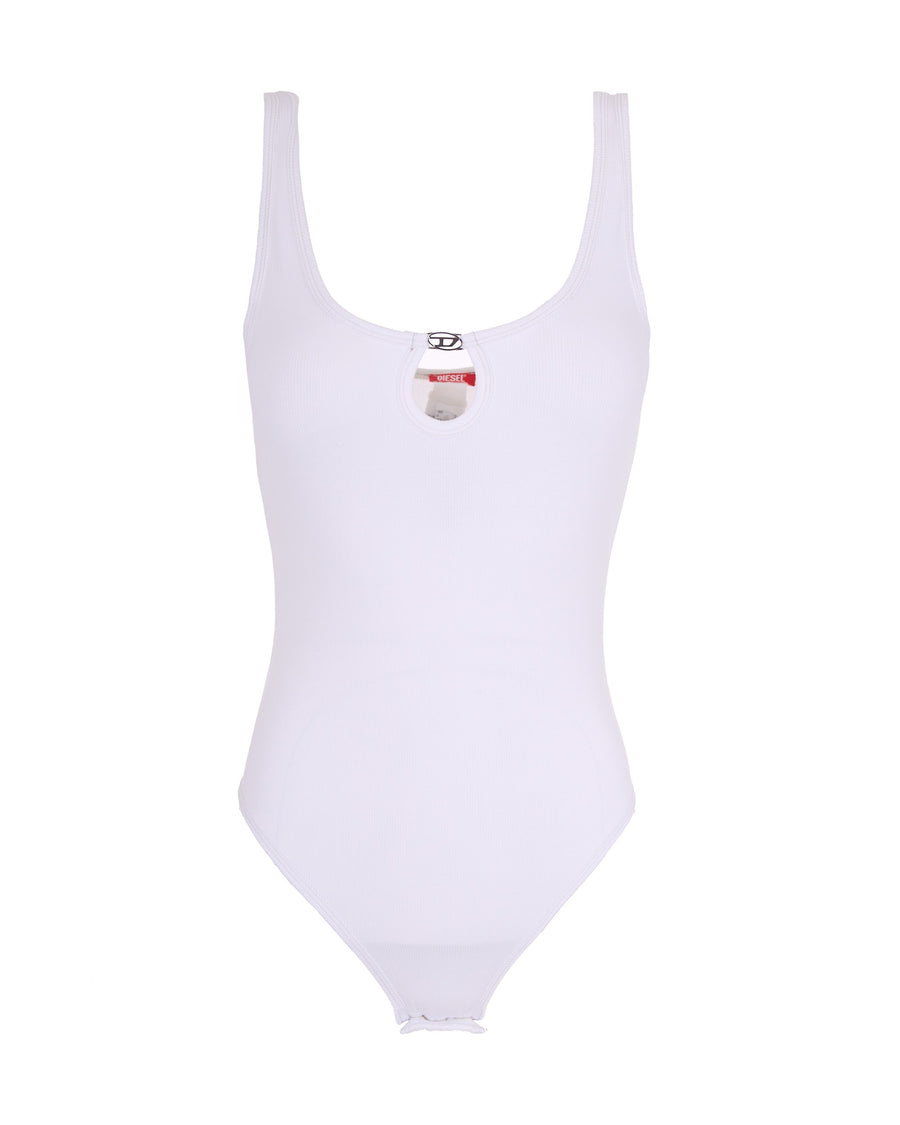Bodysuit Maura White Cotton Tops