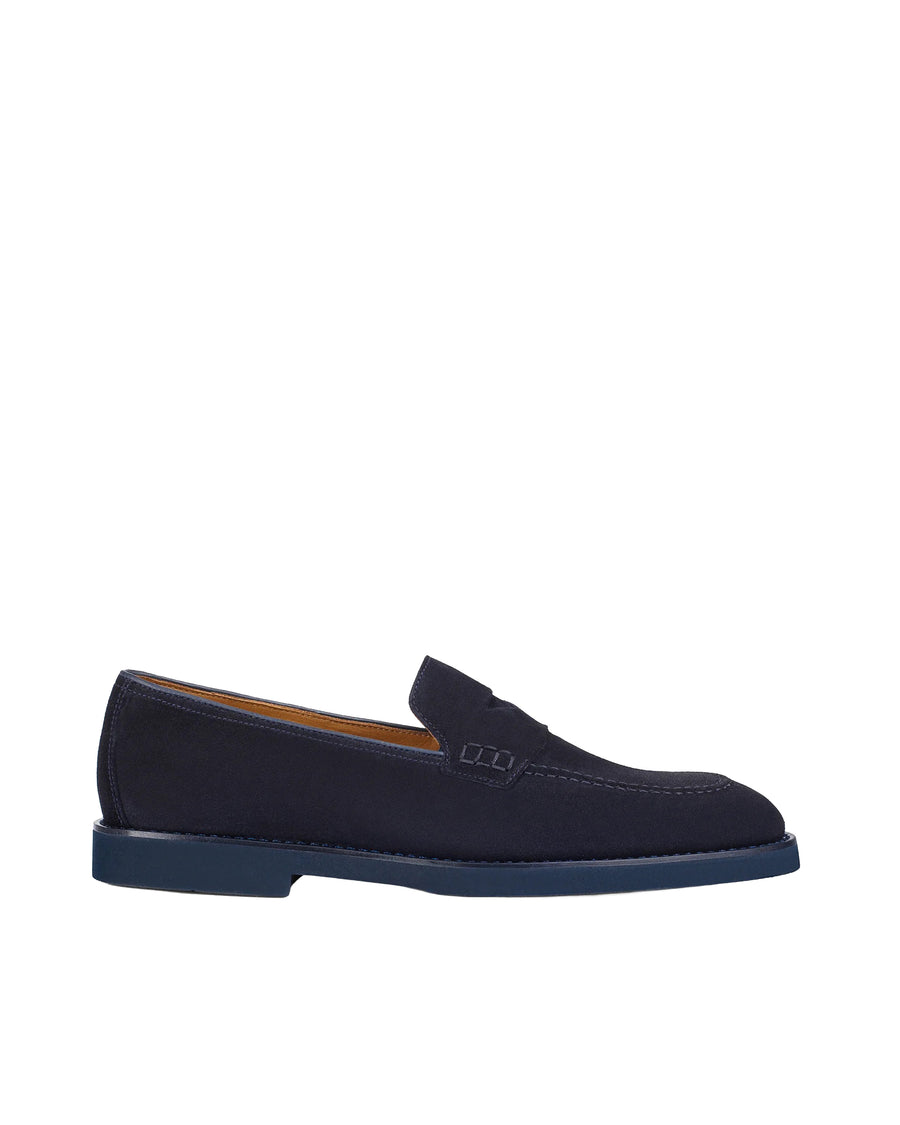 Moccasins Suede Blue Mink Blue/blue Shoe