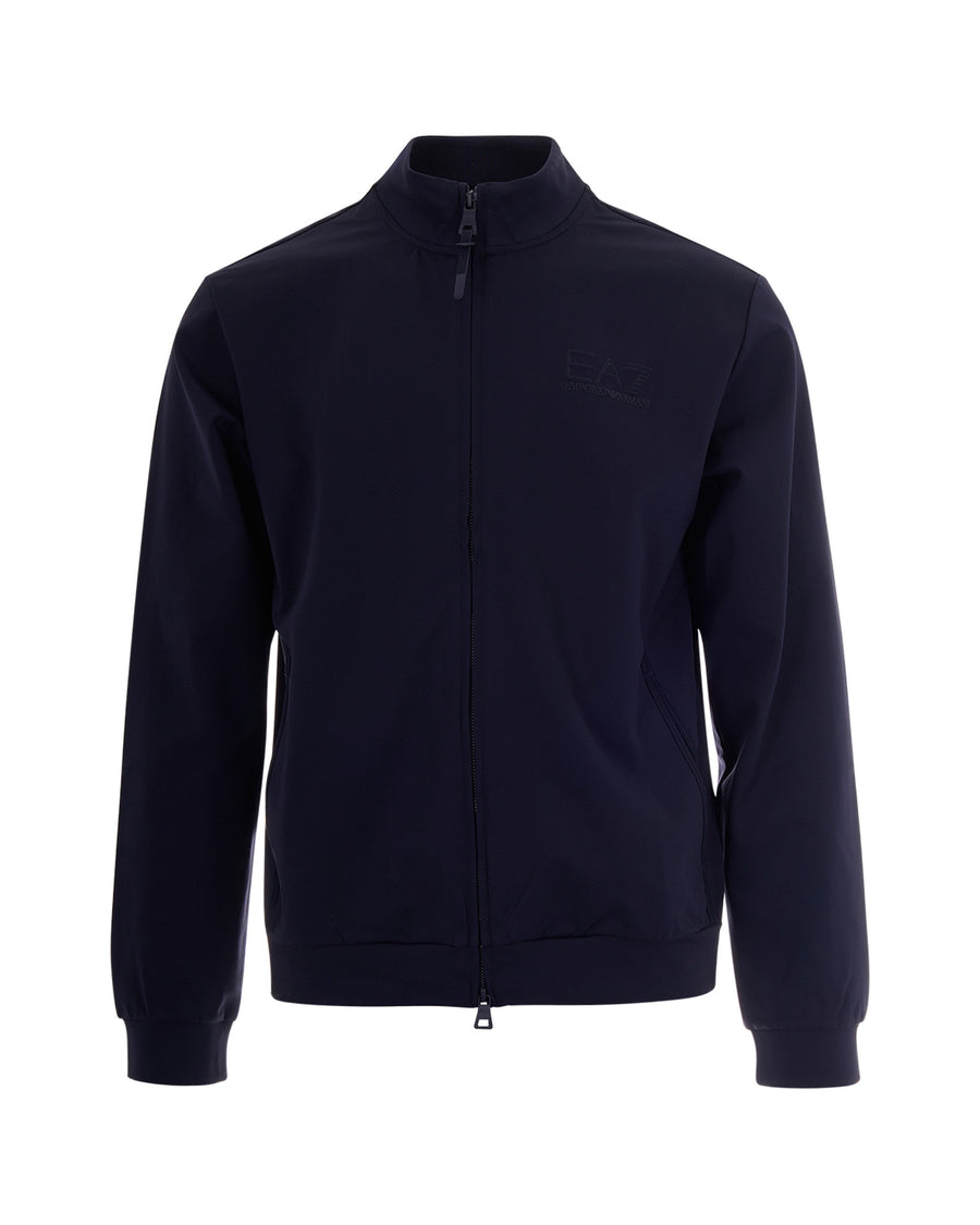 Sweatshirt Technical Fabric Blue Polyamide Sweatshirts
